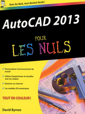 cover image of AutoCAD 2013 Pour les Nuls